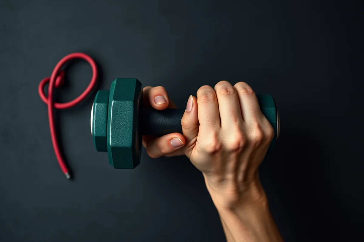 wrist exercises dumbbell — Wrist Exercises Dumbbell (the finished result)