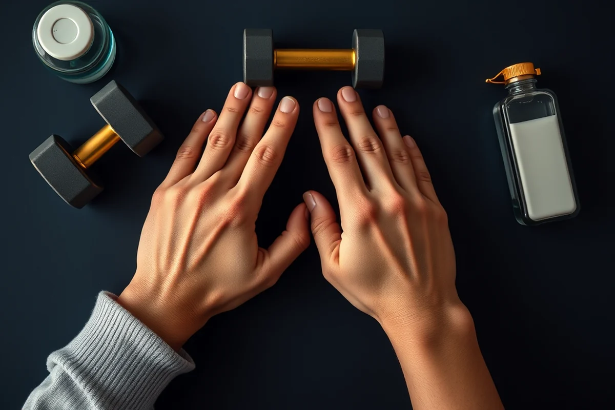 wrist exercises without dumbbells — Wrist Exercises Without Dumbbells (the finished result)