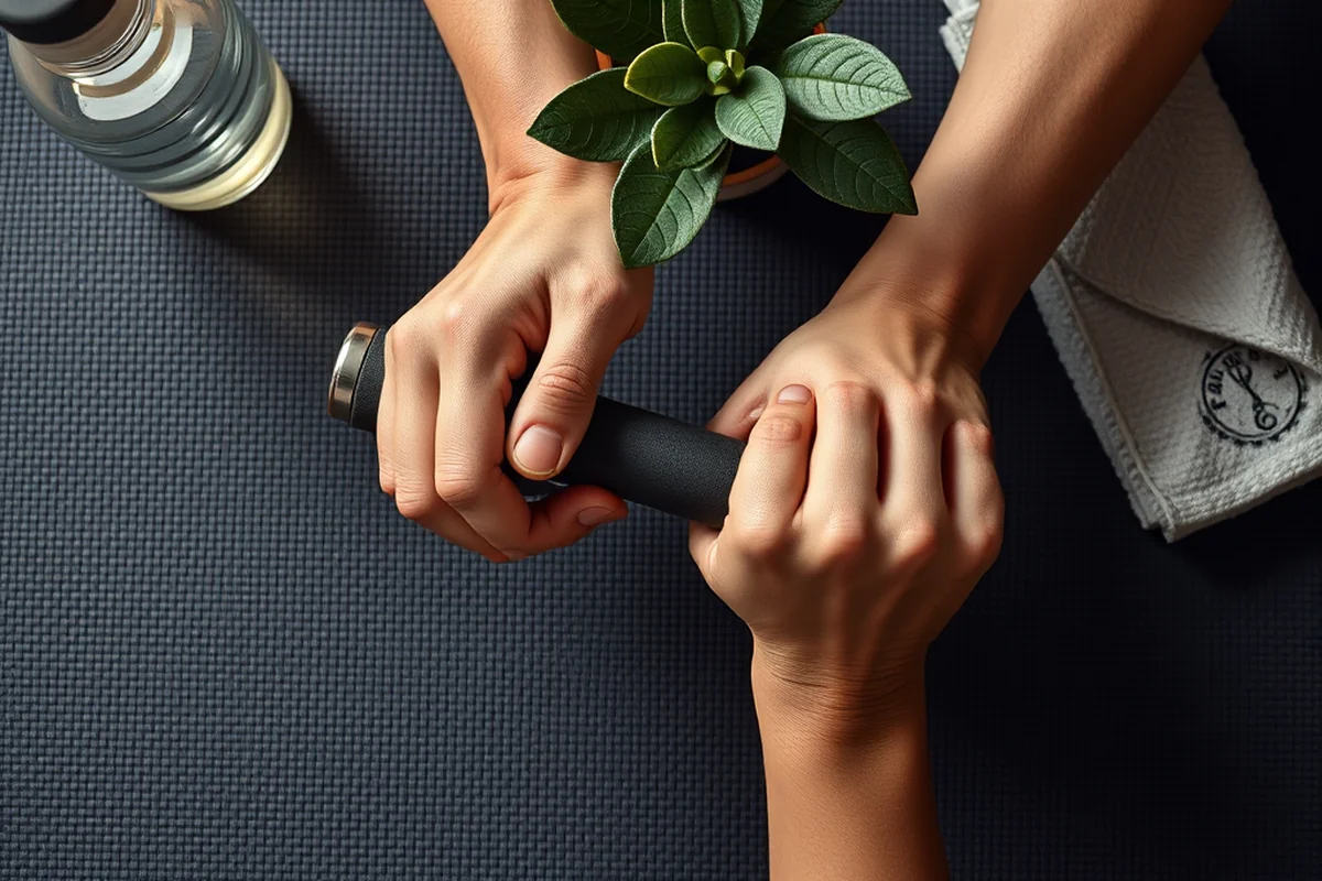 wrist workout dumbbell — Wrist Workout Dumbbell (the finished result)
