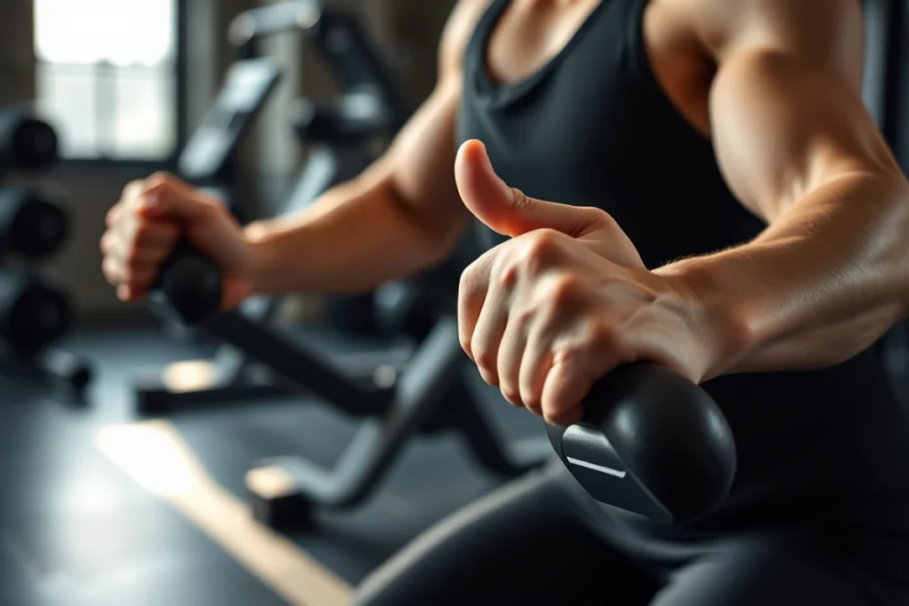 Fitness Equipment In The Gym
