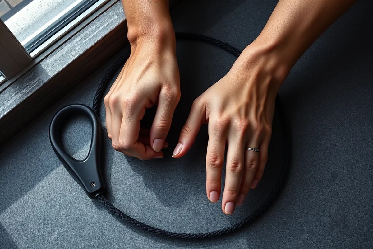 wrist training cable — Wrist Training Cable (the finished result)